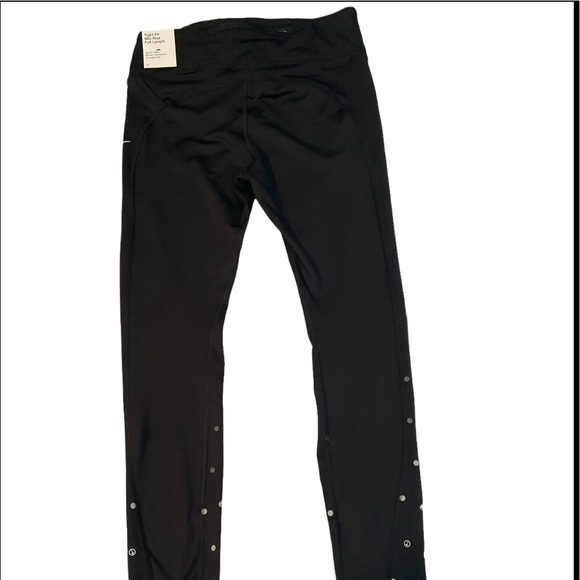 NEW Nike Womens Fast Flash Runway Graphic Running Black Tights DM1553-010 Medium - Picture 3 of 7